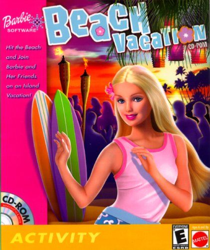 Front Cover for Barbie Beach Vacation (Windows)