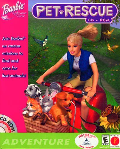 Front Cover for Barbie: Pet Rescue CD-ROM (Windows)