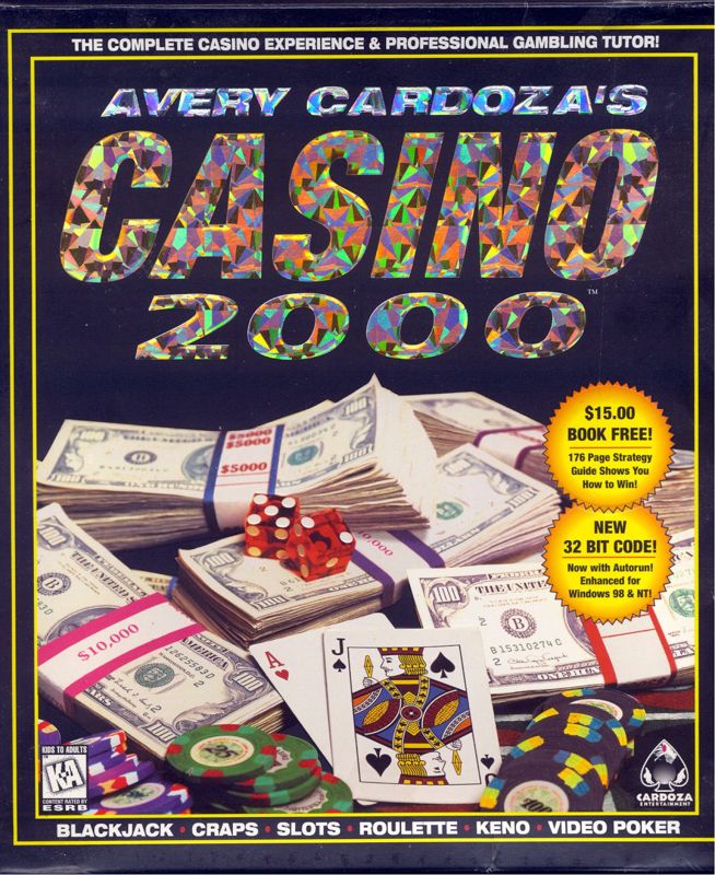 Front Cover for Avery Cardoza's Casino 2000 (Windows)