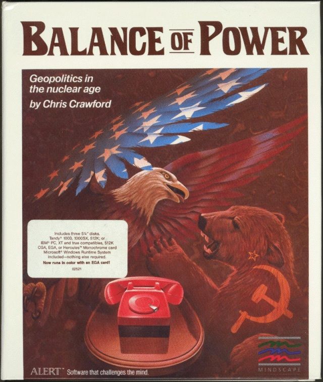 Front Cover for Balance of Power (DOS)