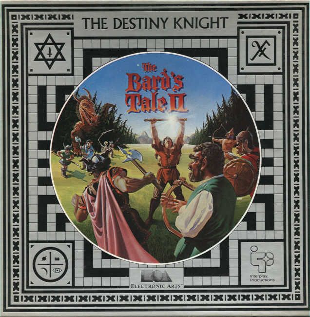 Front Cover for The Bard's Tale II: The Destiny Knight (DOS)