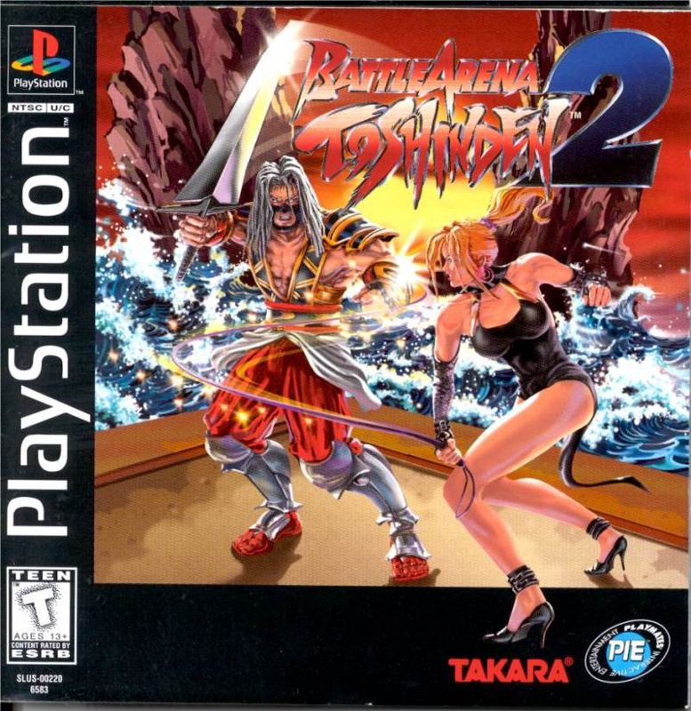 Front Cover for Battle Arena Toshinden 2 (PlayStation)