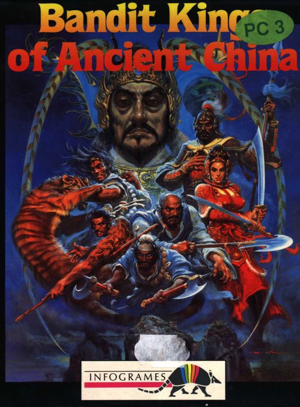Front Cover for Bandit Kings of Ancient China (DOS)