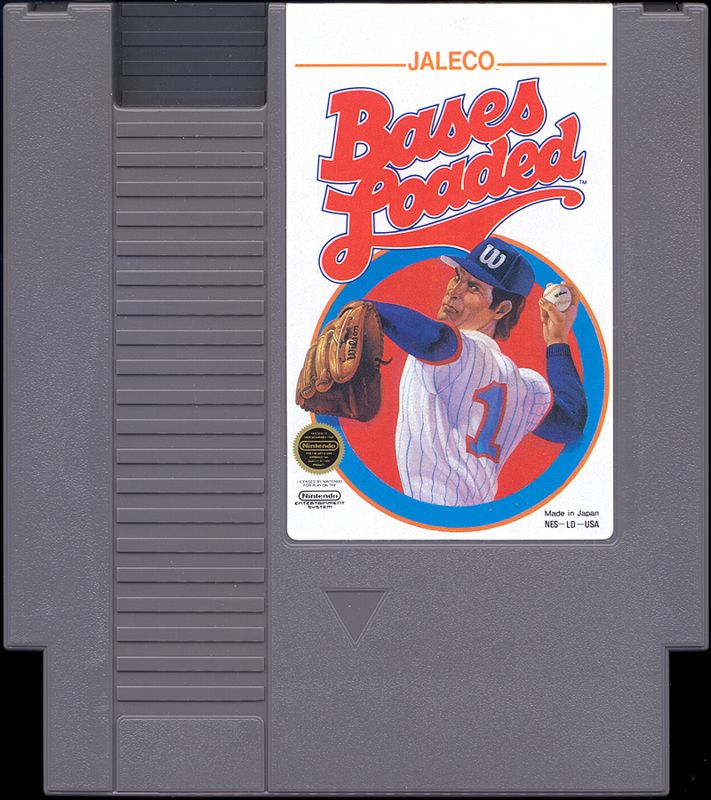 Media for Bases Loaded (NES): Cartridge