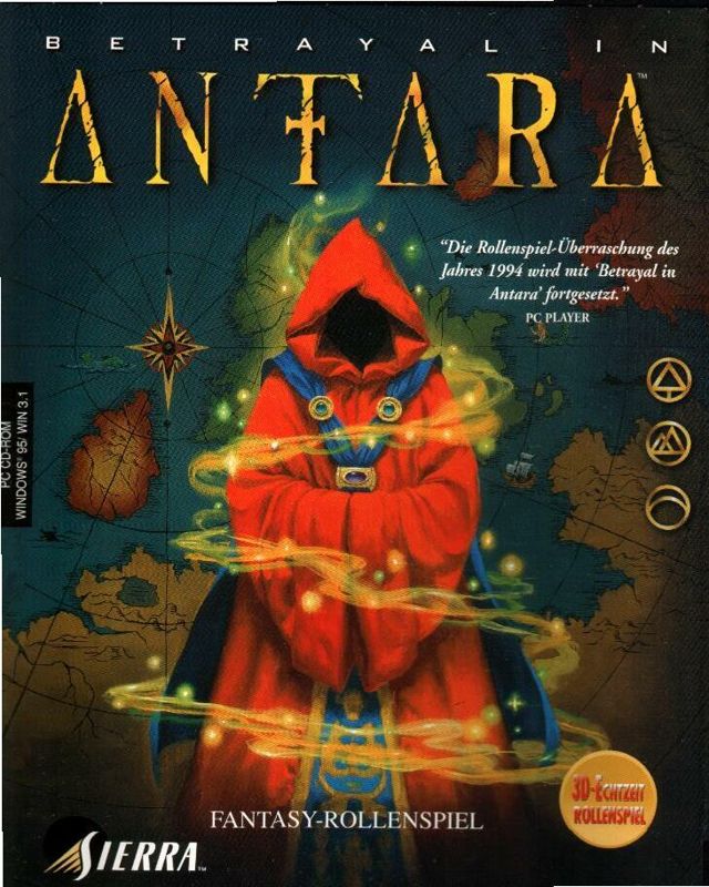 Front Cover for Betrayal in Antara (Windows)