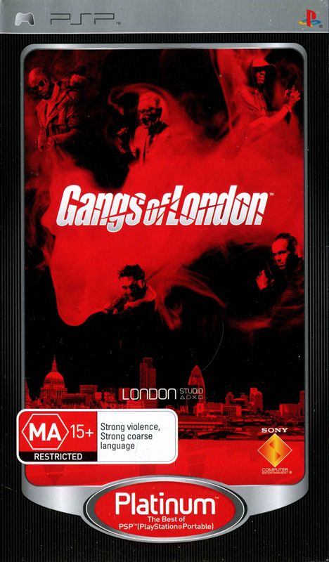 Front Cover for Gangs of London (PSP)