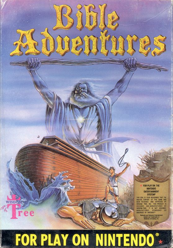 Front Cover for Bible Adventures (NES)