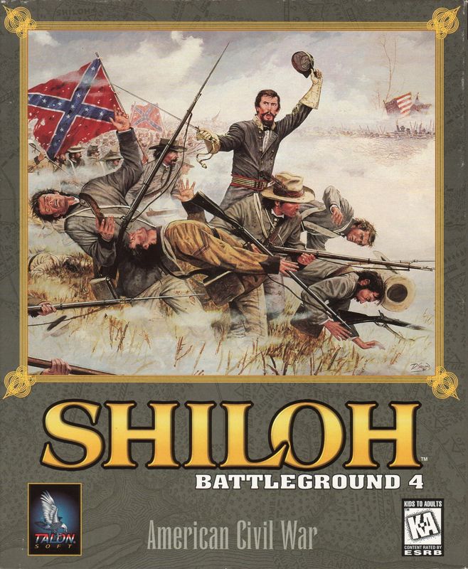 Front Cover for Battleground 4: Shiloh (Windows and Windows 3.x)