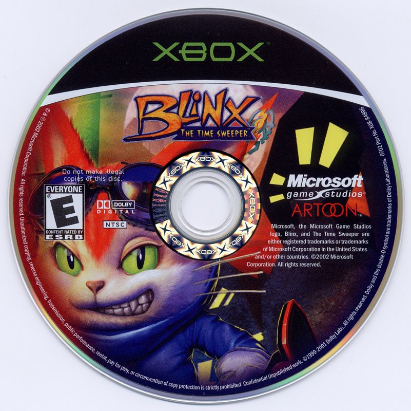 Media for Blinx: The Time Sweeper (Xbox)