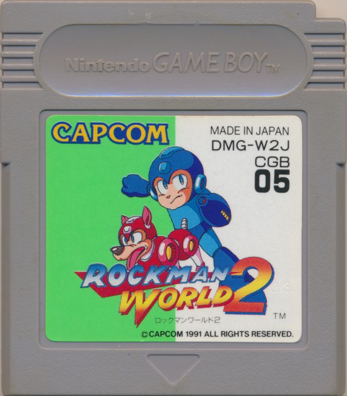 Media for Mega Man II (Game Boy): Front