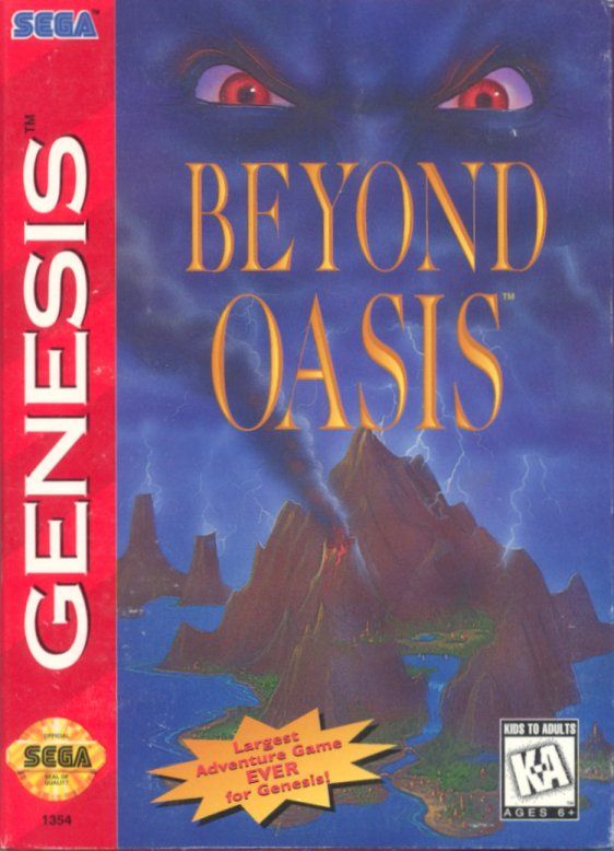 Front Cover for Beyond Oasis (Genesis)