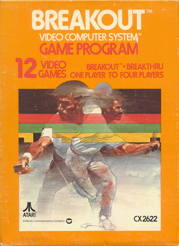 Front Cover for Breakout (Atari 2600) (1978 release)