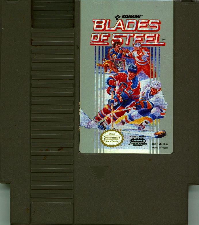 Media for Blades of Steel (NES)