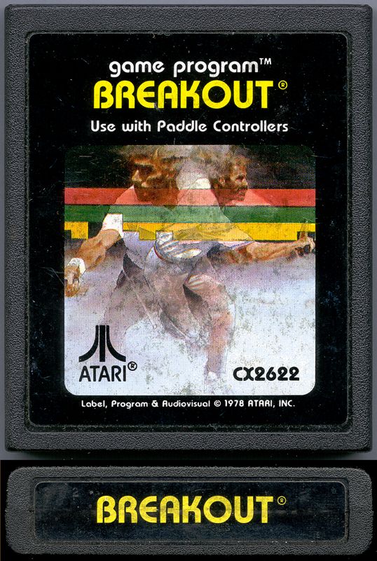 Media for Breakout (Atari 2600) (1981 release)