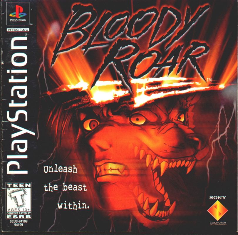 Front Cover for Bloody Roar (PlayStation)