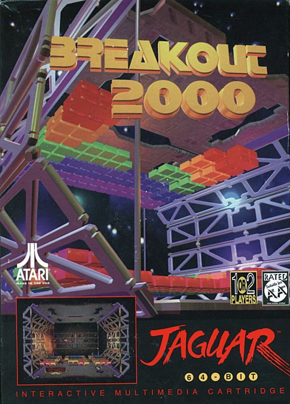 Front Cover for Breakout 2000 (Jaguar)