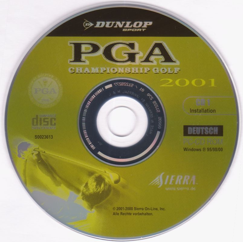 Media for PGA Championship Golf 2000: Titanium Edition (Windows): Installation Disc