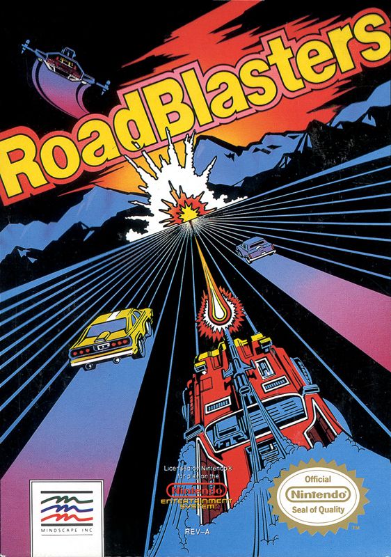 Front Cover for RoadBlasters (NES)