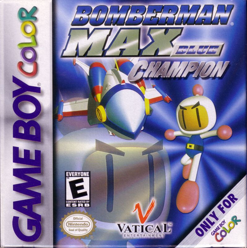 Front Cover for Bomberman Max: Blue Champion (Game Boy Color)
