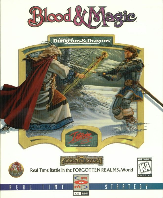 Front Cover for Blood & Magic (DOS)