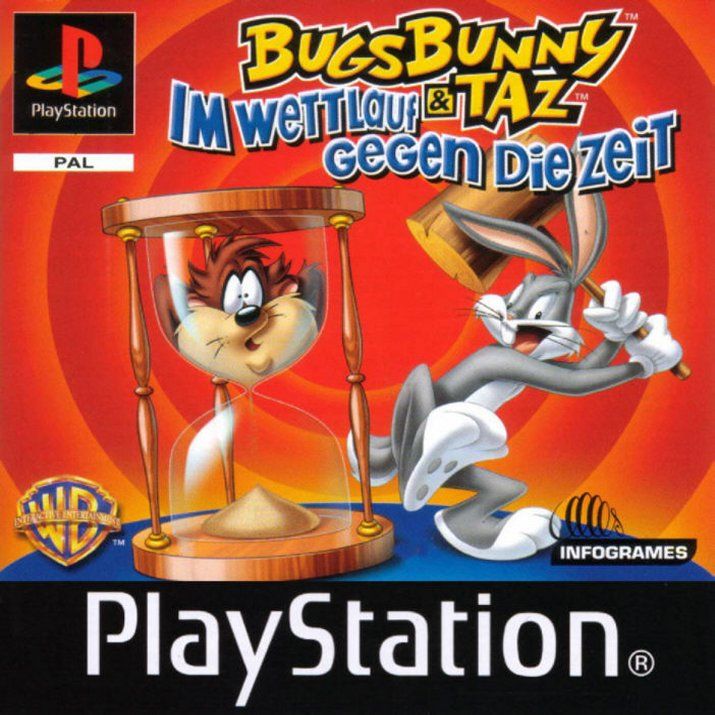 Front Cover for Bugs Bunny & Taz: Time Busters (PlayStation)
