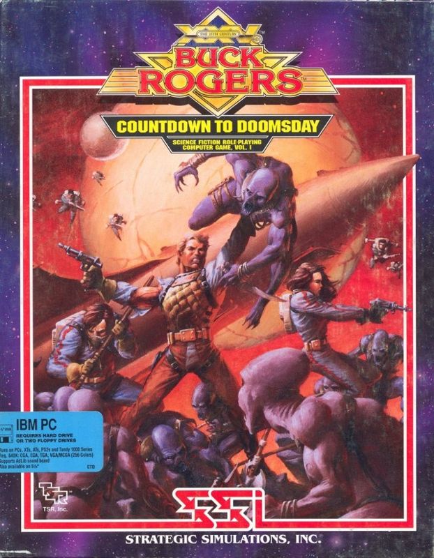 Front Cover for Buck Rogers: Countdown to Doomsday (DOS)