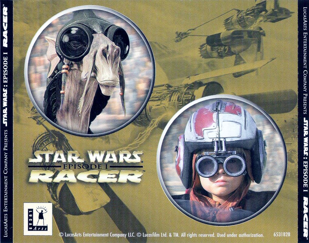 Other for Star Wars: Episode I - Racer (Windows): Jewel Case - Back
