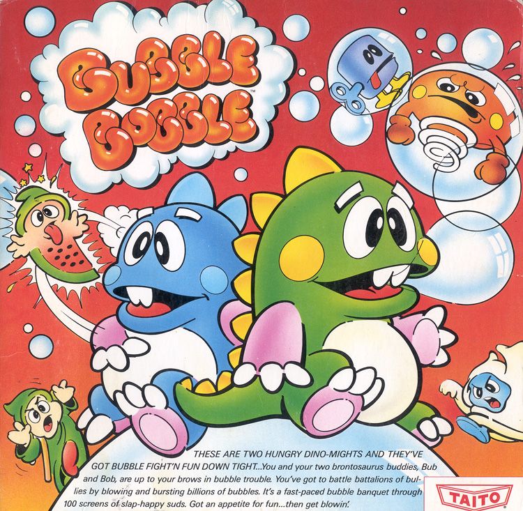 Front Cover for Bubble Bobble (DOS)