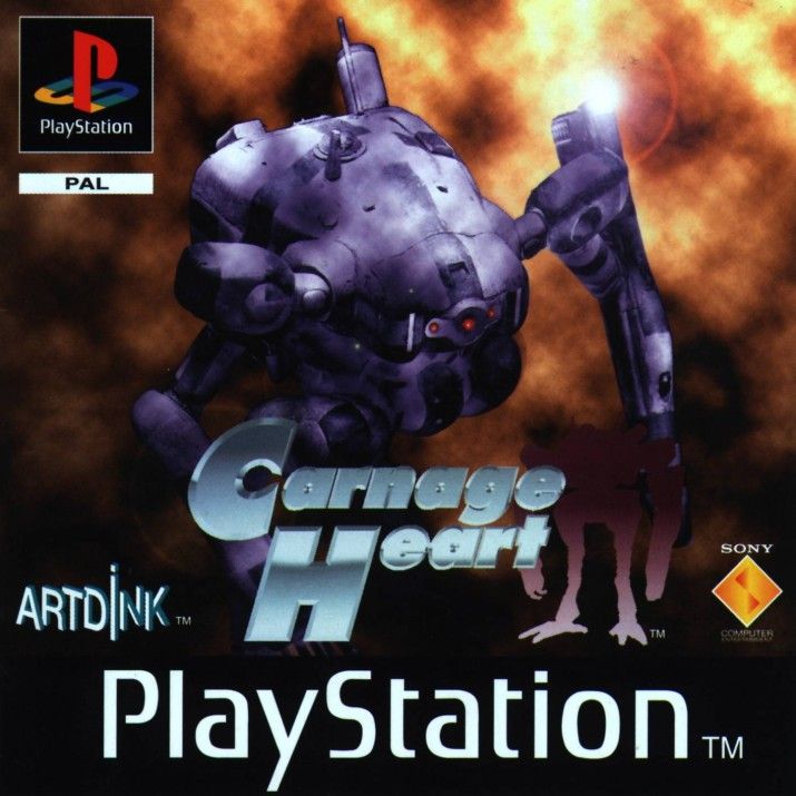 Front Cover for Carnage Heart (PlayStation)