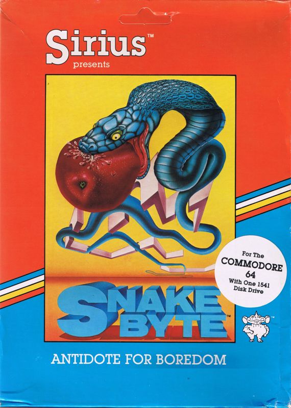 Front Cover for Snake Byte (Commodore 64)