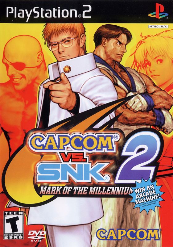 Capcom Vs Snk 2 Mark Of The Millennium Cover Or Packaging Material Mobygames 