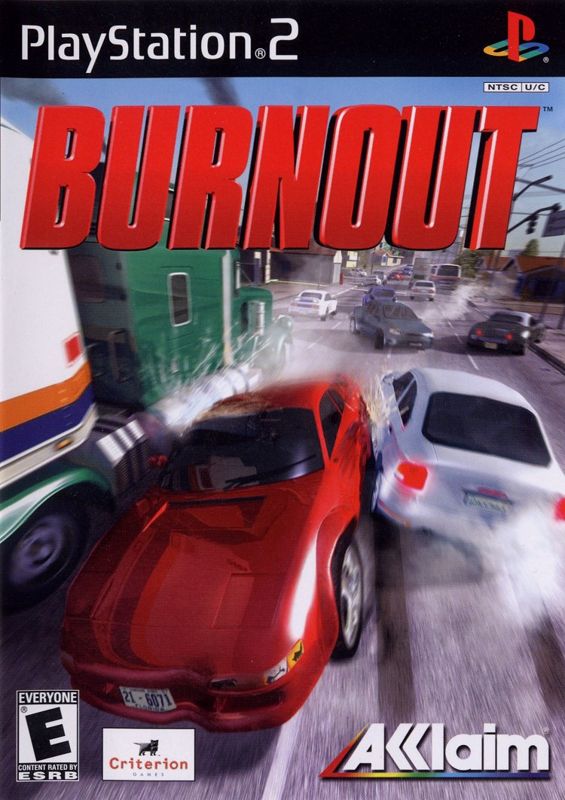 Front Cover for Burnout (PlayStation 2)
