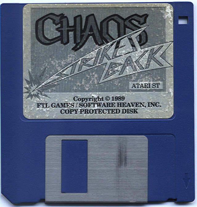 Media for Dungeon Master: Chaos Strikes Back - Expansion Set #1 (Atari ST): Game Disk