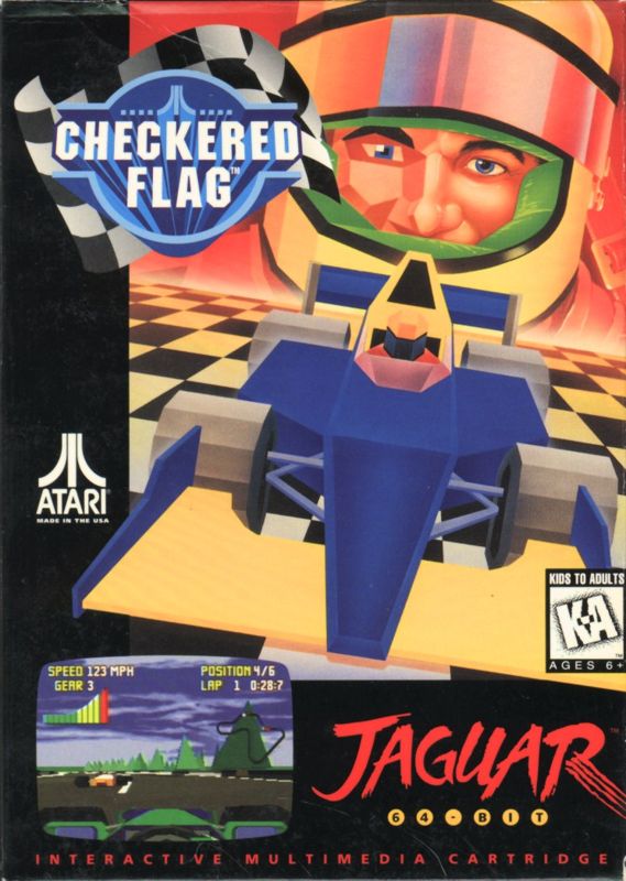 Front Cover for Checkered Flag (Jaguar)