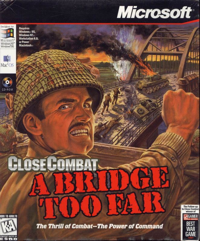 Front Cover for Close Combat: A Bridge Too Far (Macintosh and Windows)