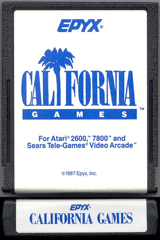 Media for California Games (Atari 2600)