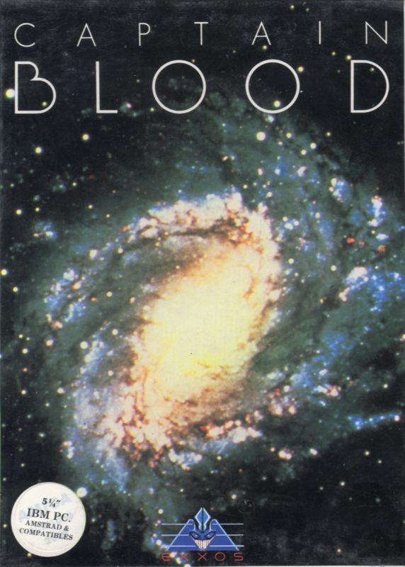 Front Cover for Captain Blood (DOS) (5.25" floppy disk release)