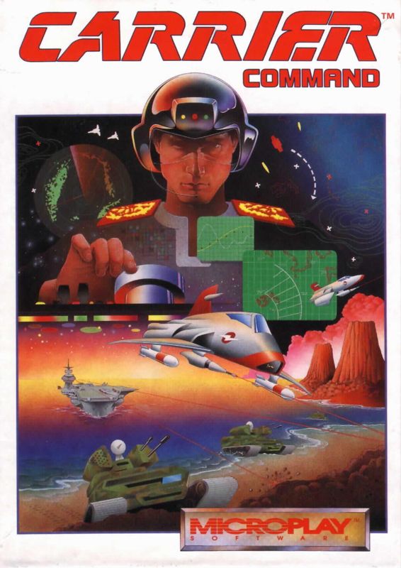 Front Cover for Carrier Command (DOS)
