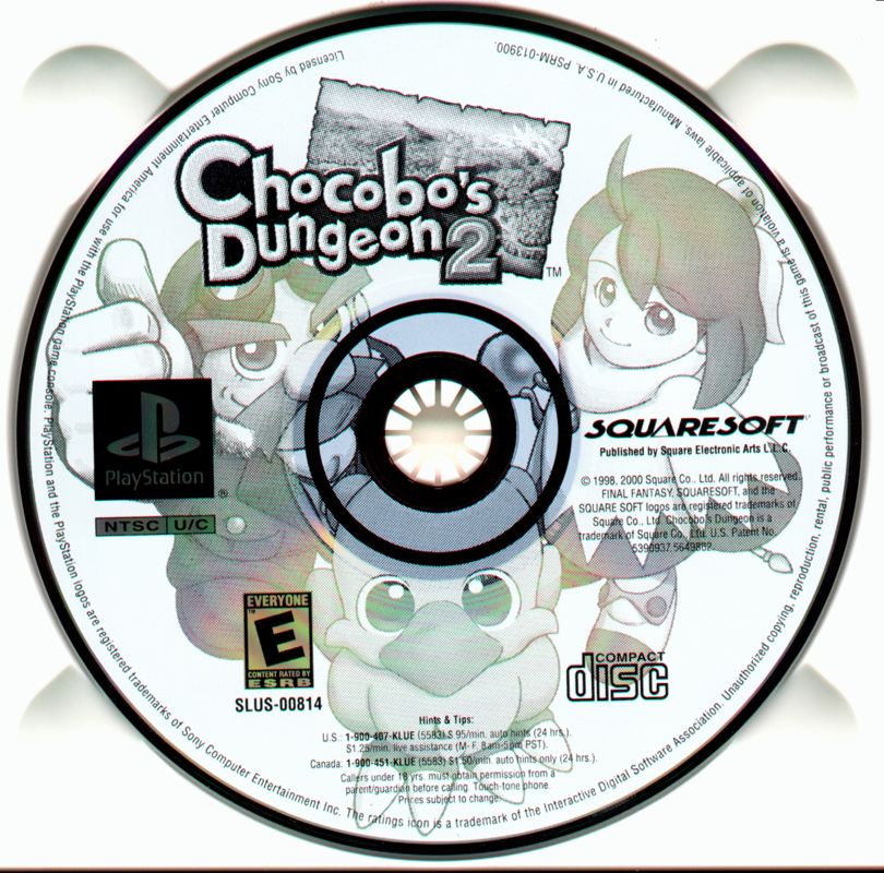 Media for Chocobo's Dungeon 2 (PlayStation)