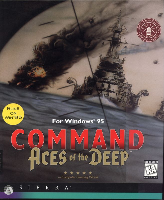 Front Cover for Command: Aces of the Deep (Windows)