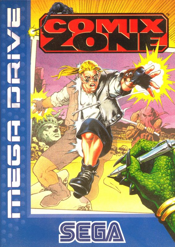 Front Cover for Comix Zone (Genesis)