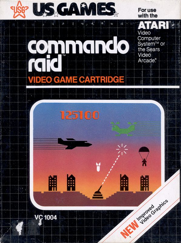 Front Cover for Commando Raid (Atari 2600)
