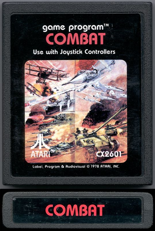 Media for Combat (Atari 2600) (Alternate Cover Art)