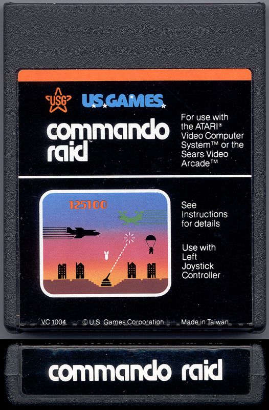 Media for Commando Raid (Atari 2600)