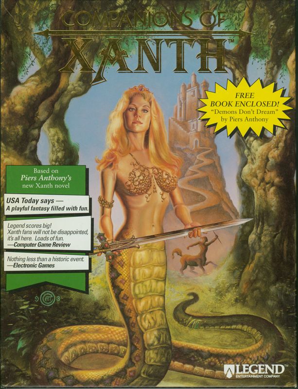 Front Cover for Companions of Xanth (DOS)