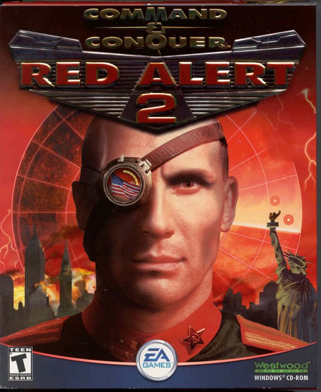 Front Cover for Command & Conquer: Red Alert 2 (Windows)