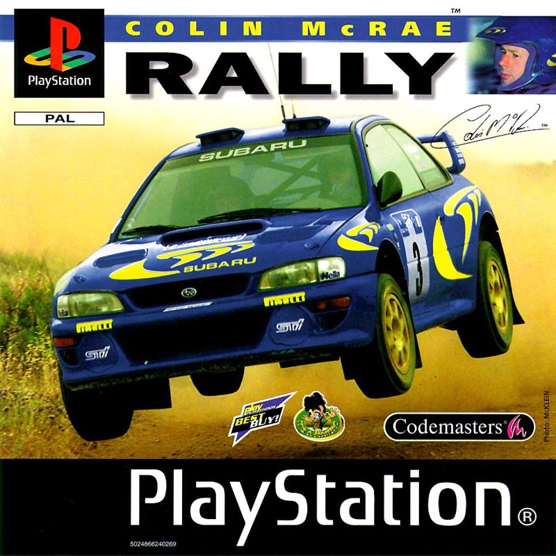 Front Cover for Colin McRae Rally (PlayStation)