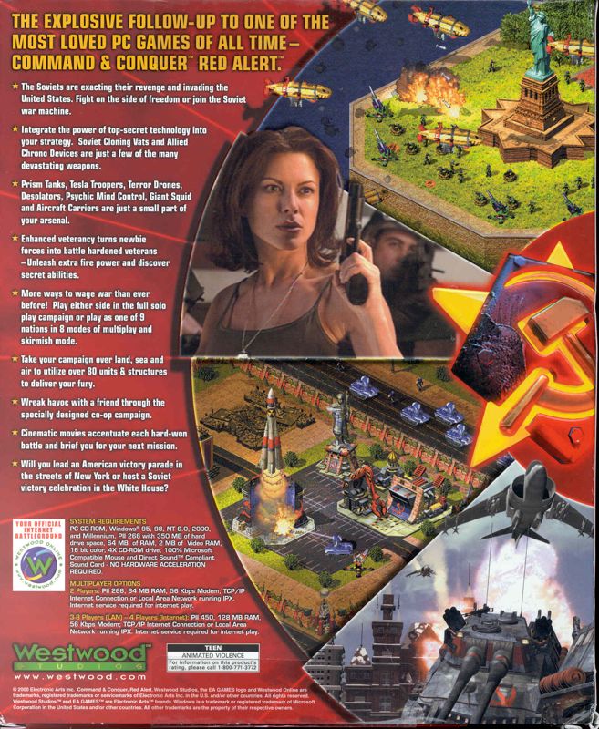 Command & Conquer: Red Alert 2 or packaging material -