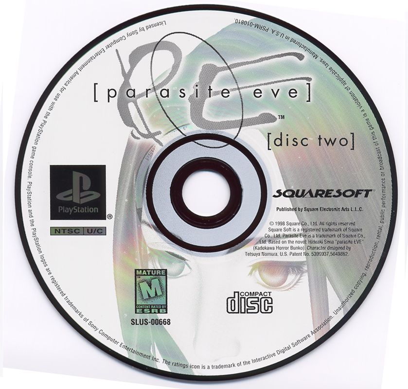 Media for Parasite Eve (PlayStation): Disc 2