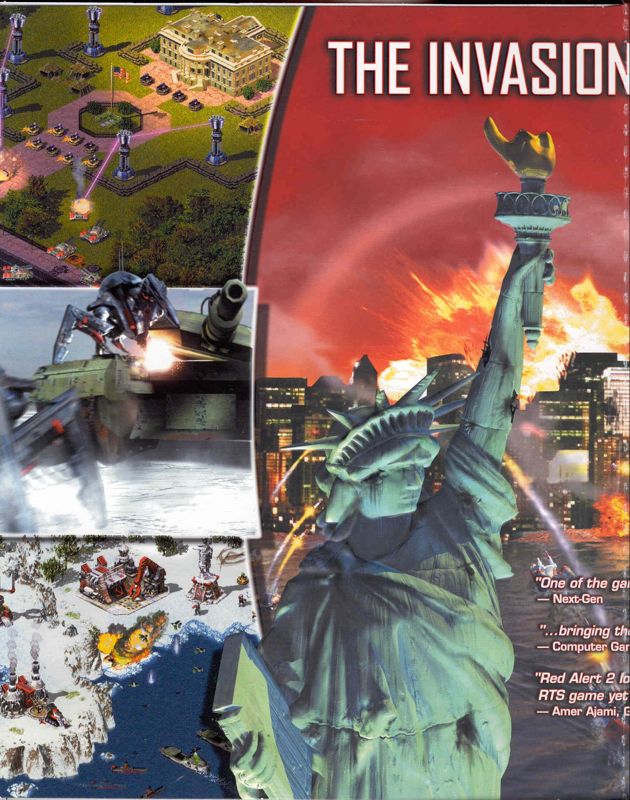 Inside Cover for Command & Conquer: Red Alert 2 (Windows): Left Flap
